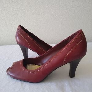 Liz Claiborne,peep toe, high heels shoes